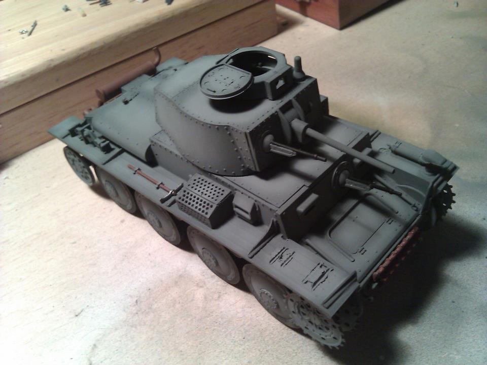 Pintura herramientas Panzer 38(t)