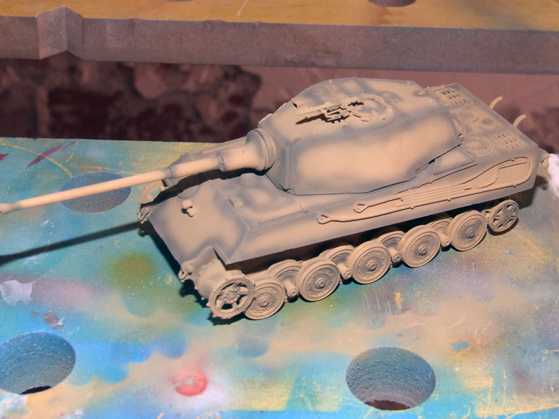 Tiger II Ausf. B Revell pintura