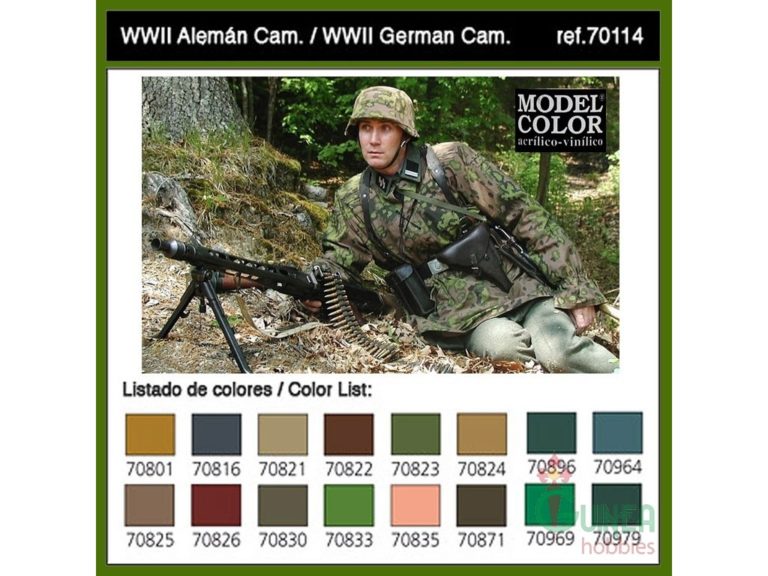 WW2 uniform colors MODELLING Wehrmacht Info Scale Models